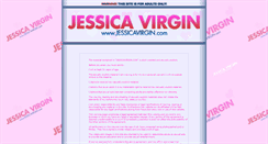 Desktop Screenshot of jessicavirgin.com