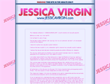 Tablet Screenshot of jessicavirgin.com